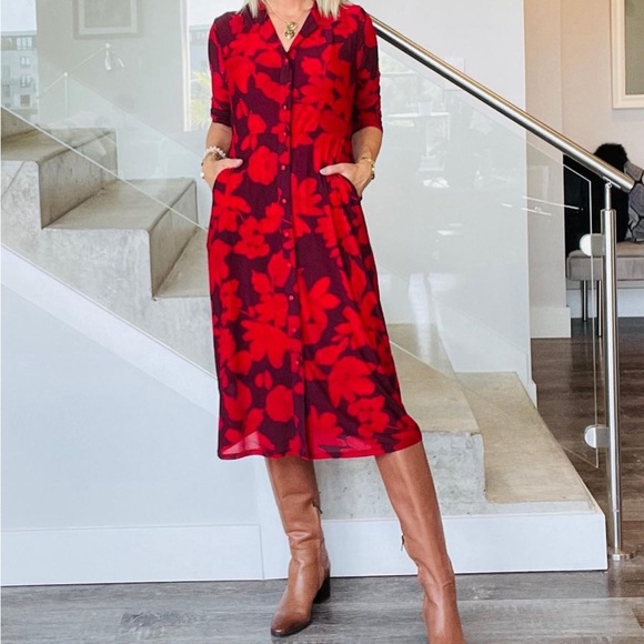 Cabi Shirt Dress (style 4392) - Picture 12 of 14